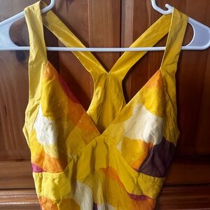 SOLD! Farm Rio - Long colorful dress 100% silk